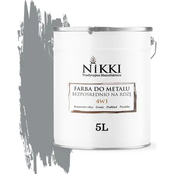 barva na kov BARVA NA KOV PŘÍMO NA REZ POZINK 4v1 BARVA ŠEDÁ RAL 7045 POLOMAT 5L