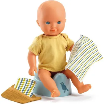 Hračka Djeco Nočník pro panenky Potty & Wipes