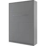 Sklápěcí postel Concord Pro I, Rozměr postele: 140x200, Barva: šedá 5902928409956
