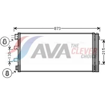 Klimatizace automobilu Kondenzátor, klimatizace FAST FT55315