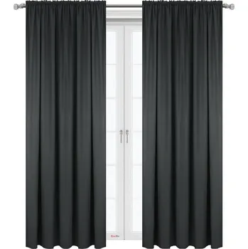 Závěs Fliying Dekorační závěs s řasící páskou Melanie 145x250 cm - tmavě šedý