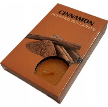 Svíčka Parafínová čajová svíčka Cynamon 1 ks
