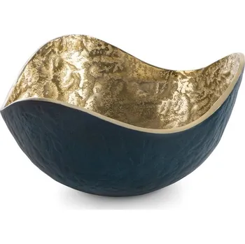 Dekorativní miska PEDRO3 08 granátová / zlatá