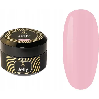 Lak na nehty Stavební gel Fox Jelly Peach Pink 15 ml