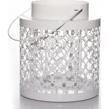 Obraz Bílá lucerna PORTAVELA BAROCCO, kovová