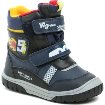 Dívčí zimní obuv Wojtylko 1Z24098 modré dětské zimní boty EUR 24