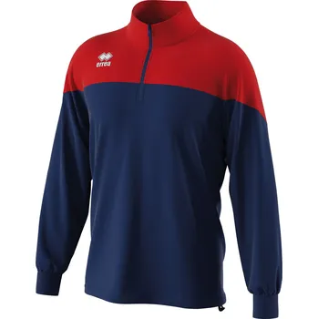 Pánská mikina ERREA´ ERREA BLAKE Tréninková mikina BARVA: tmavě modrá - červená, Velikost: XXS Výprodej – pánská tréninková mikina s polovičním zipem