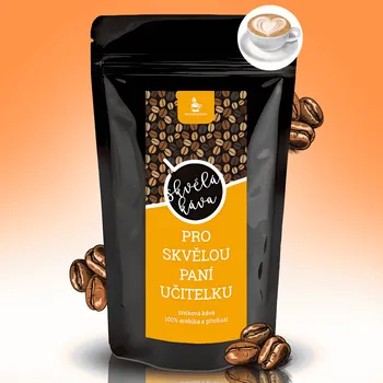 SWEETS COFFEE KÁVA PRO SKVĚLOU PANÍ UČITELKU