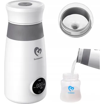 Ohřívač a sterilizátor OHŘÍVAČ LAHVÍ A MIXÉR NA MLÉKO PRO MIMINKA ELEKTRICKÝ BELLABABY