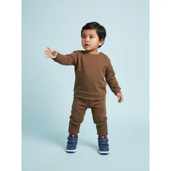 Chlapecká mikina Sinsay - Mikina typu crewneck 2 pack - krémová - 140DG-01X - 140DG-01X-74