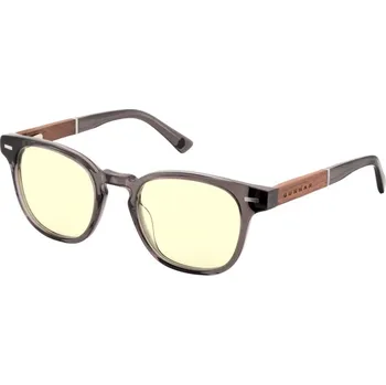 Virtuální realita GUNNAR kancelářske/herní brýle TIOGA GRAY CRYSTAL/WALNUT jantarová skla MINERAL BLF 65 GUNNAR focus