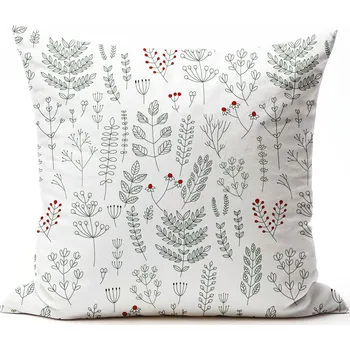 Polštář Polštář Klasik 40x40 - Herbář Zelený