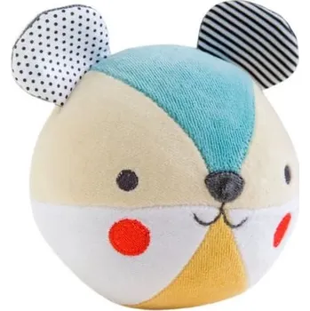 Hračka pro nejmenší Petit Collage Chrastítko medvídek