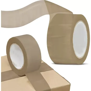 Lepicí páska Hnědá balicí páska 48 mm x 100 m – silná a odolná