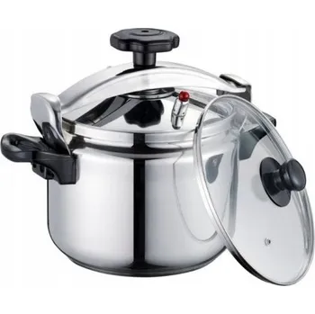 Tlakový hrnec Tlakový Hrnec Zilner 9 l stříbrný