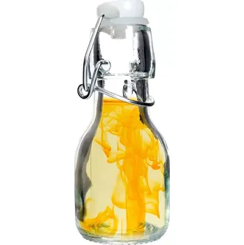 Láhev Skleněná láhev s klipsovým uzávěrem 75 ml