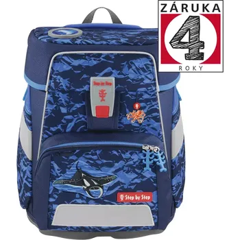 Školní aktovka Step by Step SPACE, Manta Rio - 5 dílný set, AGR certifikát