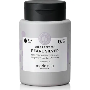 Kosmetika Maria Nila Colour Refresh Semi-permanent maska na vlasy s barevnými pigmenty Pearl Silver 100 ml