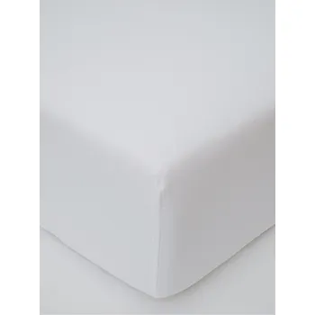 Prostěradlo Mušelínové prostěradlo Alexia 90 x 200 cm - bílé