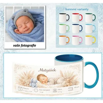 Narození dítěte 13 - bílý