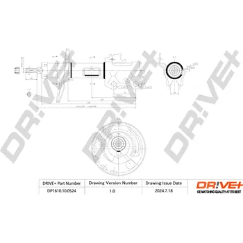 Tlumič pérování Dr!ve+ DP1610.10.0524
