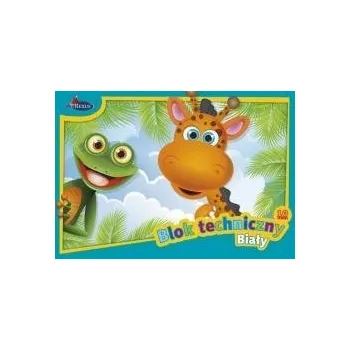 Technický blok bílý REXUS Beniamin A4, 10 listů, 150 g/m2