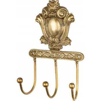 Věšák Kovový věšák – zlatý věšák na oblečení, stylová nástěnná dekorace