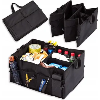 Organizér do auta VELKÝ ORGANIZÉR DO AUTA DO KUFRU, PEVNÝ BOX