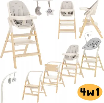 Jídelní židlička Carrello Ergo CRL-16701 jídelní židlička 4v1, Linen Beige