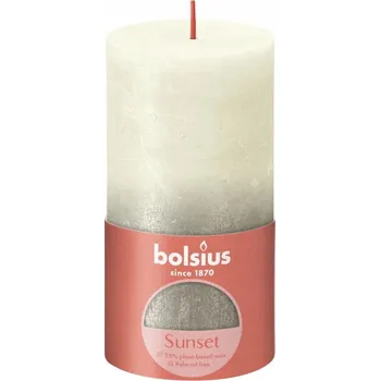 Svíčka Dekorativní parafinová svíčka západ slunce Bolsius 1 ks
