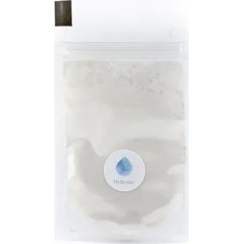 Výtvarná barva MyResin Metalický pigment – Bílá paní