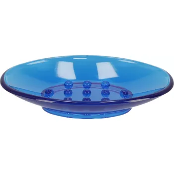 Plastová mýdlenka se žlábky – žlutá