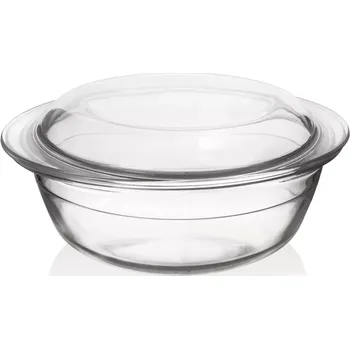 Skleněné žáruvzdorné nádobí s víkem 1,5 l