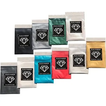 10 barev sada vzorků 2 – Black Diamond Pigments