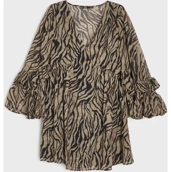 Dámské šaty Sinsay - Vzorované minišaty - vícebarevná - 262GY-MLC - 262GY-MLC-XXL