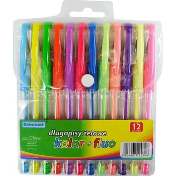 Schemat vícebarevného Gelová propiska