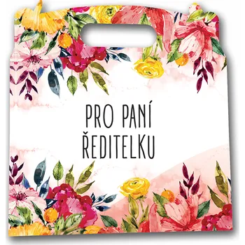 Dárkový potravinový koš LIPOO NAMIXUJ SI BOX - PRO PANÍ ŘEDITELKU