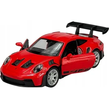 autíčko WELLY PORSCHE 911 992 GT3 RS ČERVENÝ 1:34 NOVÝ KOVOVÝ MODEL 43835