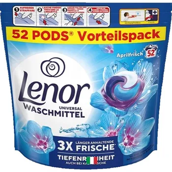 Kapsle na praní Lenor All-in-1 Aprilfrisch prací kapsle 52 ks DE