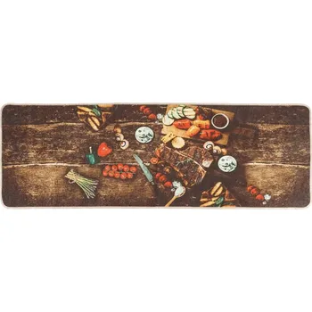 Koberec Barevný koberec do kuchyně, sametový, 60 x 180 cm, antistatický