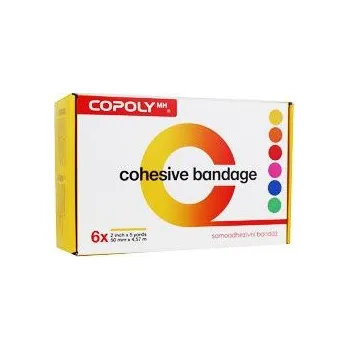 Zdravotnický materiál Obinadlo elast. CoPoly 5cm x 4,5m MIX 6ks