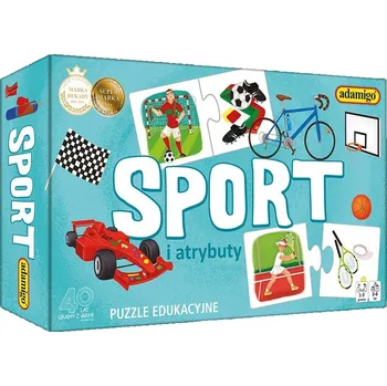 Puzzle Sportovní a atributová hra - Adamigo puzzle