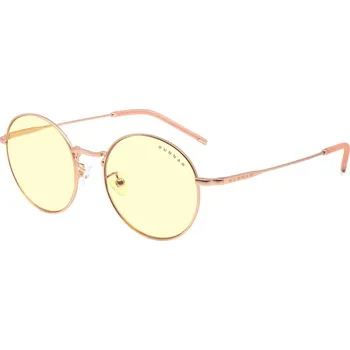 Virtuální realita GUNNAR kancelářske/herní brýle ELLIPSE ROSE GOLD * jantárová skla * BLF 65 * GUNNAR focus
