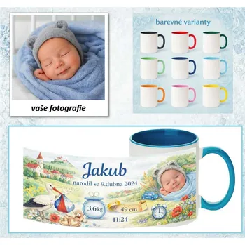 Narození dítěte 5 - bílý