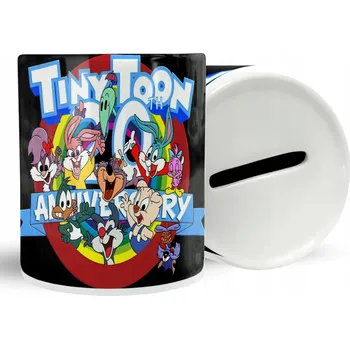 Obraz KERAMICKÉ POKLADNIČKA TINY TOON POHÁDKY NÁPAD NA DÁREK MNOHO VZORŮ