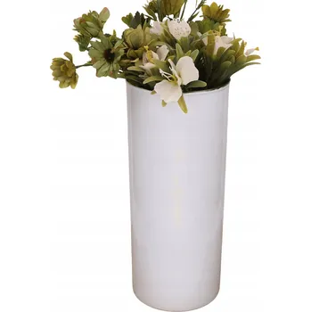 Váza Bílá váza 30 cm