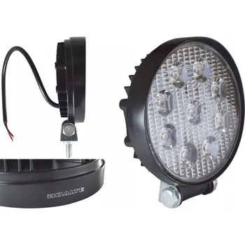 Pracovní světlo PRACOVNÍ LED LAMPA HOALTE 27W 9x3W KULATÁ
