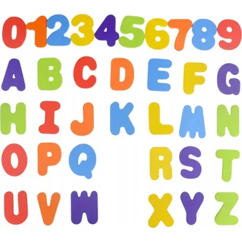 Hračka pro nejmenší Hračka do Vody Písmena a Čísla do koupele ABC