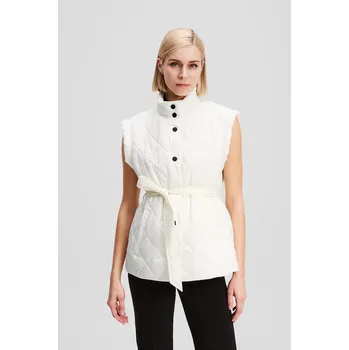 Dámská vesta Vesta Karl Lagerfeld A3W15045 bílá 00X, vel. L