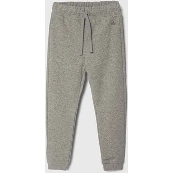 Chlapecké kalhoty Dětské bavlněné tepláky United Colors of Benetton 3J70GF01N.P.NOS šedá 90X, vel. 90